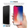 Anti-Spy Privacy Displayschutzfolie aus gehärtetem Glas für iPhone 15 plus x xr xs 11 12 13 14 pro max