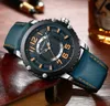 Curren Casual Leather Watch For Men Style Business Quartz Wrists Montreuses RELOJES HOMBRE UNIQUE CHIPON CORLOGNE MODE MALES6519736