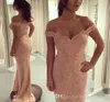2019 arabe dubaï rose robe de soirée épaules dénudées Appliques vêtements de vacances formelles robe de soirée de bal sur mesure grande taille