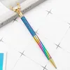 Bling Deer Ballpoint Pen Stationary Supplies Black Blue Ink 0.7mm Point Back to School Gift WJ075