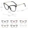 Lunettes de vue en gros surdimensionnées pour femme Prescription Spectacles Femme Lunettes Clear Lens Tortoise Rim