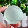 Modèle de Baseball en cristal, ornement artisanal, sphère de 6 cm, boules de billes de verre décoratives, pour la maison, le bureau, bricolage, cadeau artisanal