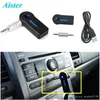 블루투스 수신기 휴대용 3.5mm 스트리밍 자동차 무선 AUX 오디오 음악 어댑터 전화 / PC 용 마이크로폰