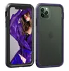 Voor iPhone 11 Pro MAX SE XR XS MAX 7 8 Plus Military Shockproof Dual Color Frosted Matte Snap on Hard Phone Case