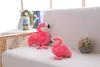 Simulação criativa flamingo brinquedos de pelúcia e travesseiro bonito animais de pelúcia pássaro cuchado boneca presente de almofada crianças brinquedos
