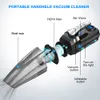 Car Vacuum Cleaner Portable Handheld Wet And Dry LED Dispaly Vacuum Cleaner