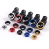 New 067x 3in1 Wide Angle Macro Fisheye Lens Camera Kits Mobile Phone Fish Eye Lenses with Clip for iPhone Samsung All Cell Phon2522406