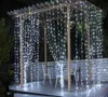 3x3m300 LED Wedding Fairy Light Gardin String Light New Year Födelsedag Led Julsträng Lätt Fairy Party Garden Decoration