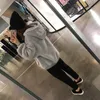 Kawaii Kadınlar Hoodies Kazak Kız Kış Gevşek Kabarık Ayı Kulak Hoodie Kapşonlu Ceket Sıcak Giyim Ceket Sevimli Kazak Kızlar