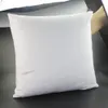 Commercio all'ingrosso solido bianco vuoto cuscino in velluto calore trasferimento termico stampa federa morbida peluche personalizzare copertura del cuscino del divano