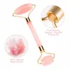 Natural Jade Roller for Face Beauty Crystal Pink Rose Quartz Face Massage Roller Healing Stone Skincare ansiktsmassager5524807