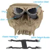 Tactical Airsoft Skull Mask Desert Corps Outdoor Protection Gear Airsoft Shooting Equipment Full Face No03-110