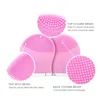 HOT Electric Facial Cleaning Tool Silicone Facial Cleanser Vibration Skin Massage Device Skin Cleanning Free Shippingg