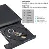 USB3.0 externo Slim DVD RW Escritor unidade de gravador Leitor jogador drives ópticos para PC Desktop Laptop