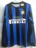 09 10 Milito J.zanetti Inter Retro Futbol Formaları 97 98 99 Djorkaeff Sneijder Milano Klasik Maglia 2002 2003 Vintage Futbol Forması Siz