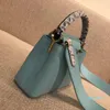 2020 Modehandtaschen Damen Echtleder Totes Kalbsleder Die kostengünstigsten Preise auf dem Markt 21 cm breit