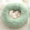 Super macia cama de pelúcia cama confortável animal de estimação canil inverno gato quente e cachorro cachorrinho almofada tapete sofá lavável pet pet cama hondenmand