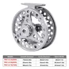 Fly Fishing Reels 3 4 5 6 7 8 Fly Fishing Reel Aluminum Fly Reel CNC Machine Cut Large Arbor Die Casting212a