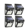 40 LEDs Solar Power Lamp PIR Motion Sensor Garden Light Outdoor Waterproof Energy Saving Wall Security Lamps