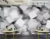 Personalizado 3d estéreo 5d sólido espacial cimento parede foto papel de parede papel de parede papel de parede pintura pintura sala de jantar tv mural