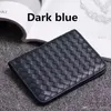 8 Colors Classic Weaving Designer Genuine Leather Passport Holder Wallet Unisex Credit Card Holder Passport Cover ID Card Case for251f