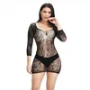 Sexy Set Exotic Apparel Women Baby Dolls Exotic Dress sexy lingerie sex costumes hollow nightwear intimates half slip Backless underwea