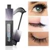 Extensión dramática más gruesa más gruesa 4D Fibra de seda pestañas Cepillo gran angular Mascara Agua impermeable Mascara Longlasting removible7596615