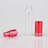 20 Pieces/lot 10ml Portable Colorful Glass Perfume Bottle With Atomizer Empty Cosmetic Containers For Travel Spray Bottles T190627