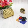 Moda Rhombus Change Wallet PU in pelle Bambini Ragazze Girls Coin Borsa Portachiavi BAG BACK TESATORI DONNA MINI Borsa