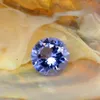 Pierre précieuse ronde unique en vrac, zircon cubique multicolore de 8mm, emballée sous vide, eau salée, eau douce, huîtres vivantes, spectacle d'ouverture