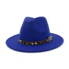 Cappelli di Fedora Jazz 2019 per lana di lana con cappelli a bordo piatto e cappello a cilindro per donne uomini unisex8629712