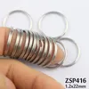 key chain ring 9mm95mm10mm12mm1316532mm split double loop ring stainless steel can Mix DIY jewelry 100pcs500pcslot ZSP481468928390372