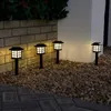 Solar Latarnia Lampy Lawn Outdoor Ogrodowa Światła Światła LED Spotlight dla Lawn Patio Yard Walkway Podjazd