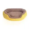 4 cores Bed Dog Pet inverno quente Dog House Para Pequeno Grande Ninho Dogs macio Pet Kennel Cat Sofá Mat Animais Pad Pet Shop S / M / L Nova