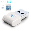 Nuovi adattatori Bluetooth USB V5 Adattatore per ricevitore dongle Computer Audio Launcher Ricevitore PC Laptop Trasmettitore wireless ad alta velocità