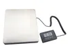 Tung elektronisk balansgolvbänk Vikt kommersiella skalor Digitala plattformsskalor Animal/paketplattformsskala 180 kg/100 g