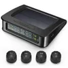 ZEEPIN C220 Reifendruckkontrollsystem Solar TPMS mit 4 externen Sensoren