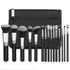 15 pièces pinceaux de maquillage ensemble poudre fond de teint fard à paupières ombre à paupières cosmétiques maquillage beauté essentiels pinceaux de maquillage avec PU Bag6306873