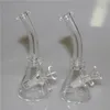 New 10mm Female Mini Glass Bong Water Pipes Pyrex Oil Rigs hookah Thick Recycler dab Rig Smoking pipe ash catcher