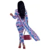 Summer Two Piece Pants Set Women Cardigan Long Trench Tops And Bodycon Pant Suit Casual Clothes Boho Sexy 2 Piece Outfits