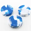 Camouflage Silicone Ashtray Creative Round Luminous Ash Tray Cigarette Holder Fashion Eco-friendly Hotel Home KTV Ashtrays DBC BH3488