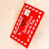 Новые праздничные принадлежности Рождественская елка одета повесить Рождество нетканый мешок конверт может конфеты рождественские открытки B0753