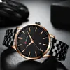 Fashion Quartz Watches for Men CURREN New Men's Watch Stainless Steel Band Clock Male Blue Wristwatch Causal Business Watch249R