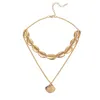 guld puka shell necklace