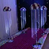 Crystal Prism Beading Ornament Wedding Road Lead Acrylic Crystal Octagonal Bead Curtain Europe Diy Craft Wedding Party Decoration 5778869