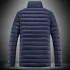 파카 남성 여분 플러스 사이즈 겨울 따뜻한 재킷 남성용 복어 코트 남자 패딩 오버 코트 퀼트 재킷 단단한 PACKAS 6XL 7XL 8XL