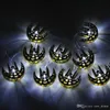 Ramadan Festival 10 LED String Light Islamic Eid Home Garden Decor Ramadan Moon Castle Decoration Light String