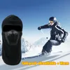 Winter warme motorfiets winddichte gezichtsmasker motorcross gezicht gemaskeerd cs masker buiten warme fiets thermische fleece