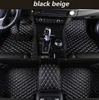 for Toyota Crown Five seats 2005-2018 car mat luxury surrounded indoor waterproof leather carpet stitching