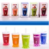 Toptan Yaratıcı Meyve Suyu Kupası Meyve Kum Dondurma Araçları Slush Shake Maker Slushy Milkshake Smoothie Bardaklar 5 Renkler DBC BH2627